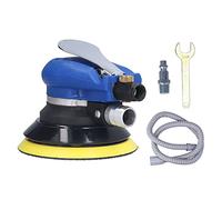 Air Sander Pneumatic Orbital Grinder, 5in Orbital Sander Kit with Vacuum for Polishing Sanding Grinding, 10000RPM High Speed Eccentric Rotation Tool for Auto Body Wood (US Style)
