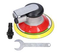 Air Sander Pneumatic Polishing Machine High Hardness Steel CNC Machining Smooth Stable Rotation Industrial Polisher for Metal Woodworking Alloy Steel KP6561 150mm 12000rpm (Japanese Style)