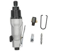 Air Screwdriver Alloy Steel Adjustable Pneumatic Drilling Tool RC-9H, 10000rpm High-Torque Impact Driver with Double Hammer Mechanism for Woodworking Home Maintenance (US Style)