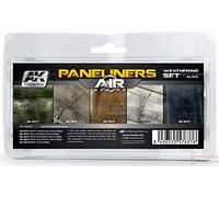 Air Series: Panel Liners Weathering Combo Enamel Paint Set (5 Colours) 35ml Bottle AK Interactive