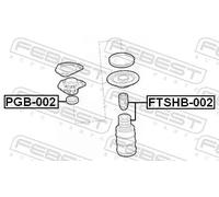 FEBEST FTSHB-002 Protective Cap / Bellow, shock absorber