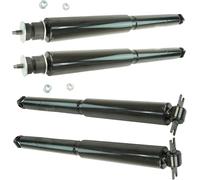 Air Shock Absorbers Struts 4PCS Front And Rear Shock Absorber Set For Jeep For Wrangler 2007 2008 2009 2010 2011 2012 2013 2014 2015 2016 2017