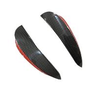 Air Side Vent Trim 2Pcs Front Bumper Spoiler Air Vent Trim Fit For Mercedes E Class E180 E200 E220 E250 E300 E43 E53 2016-2020(Carbon Look)