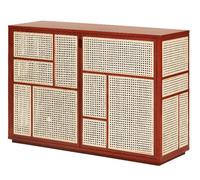 Air sideboard Design House Stockholm oak red - 7340043325597