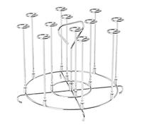 Air Skewer Stand Stainless Steel Dehydrator Rack Removable Vertical Barbecue Skewer 6QT Air Fryer Accessories Air Skater Stand