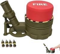 Air Slam Mortar Launcher, Foam Missile Launcher, Over 20ft High with Target & 4 Soft Projectiles, Outdoor Activity Toys Suitable for Teenagers (1 pc)