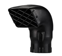 Air Snorkel Air Ram Heads Top Replacement Fits 4x4 UTE Airflow Fresh Air Intake No Pipe Clamp Hoop Clip Ring 3inch / 3.5inch Air Intake Hose(3.5 Inch)