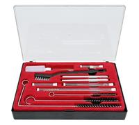 AIR SPRAY 21 PCS Gun Cleaning Kit Set - Professional Airbrush & Spray Gun Cleaner Tools with Brushes, Needles, Nozzle Cleaners & Oil Bottle - Automotive Paint Gun Maintenance Kit