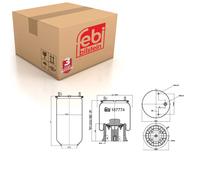 FEBI 187774 Air Suspension Bellow Replacement Spare Repair For Saf Krone