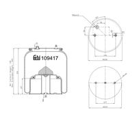 FEBI BILSTEIN 109417 Boot, air suspension