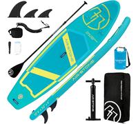 AIR-STONE 10'6” 450 lb Capacity，Inflatable Stand Up Paddle Board with sup Accessories Including Backpack, Repairing Kits, Non-Slip Deck, Leash, 3 Fins, Paddle and Hand Pump
