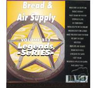 Air Supply & Bread 17 Songs Karaoke CD+G Legends #212