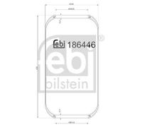 FEBI BILSTEIN 186446 Boot, air suspension