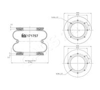 Air Suspension Boot FEBI 171757