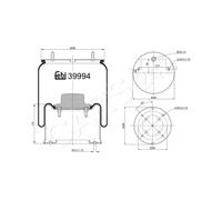 Air Suspension Boot FEBI 39994