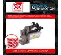 Air Suspension Compressor 196283 Febi LR037070 LR044566 LR045734 LR047172 New