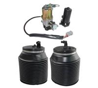 Air Suspension Compressor with Dryer and Spring Kit Compatible with Toyota 4 Runner GX470 Land Cruiser Prado 120 J12 2003 2009