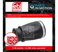 Air Suspension Spring fits BMW 520 E39 2.2 Rear Left 00 to 03 Bag 37121094613
