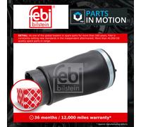 Air Suspension Spring fits BMW X5 E53 4.8 Rear Left 04 to 06 N62B48A Bag Febi