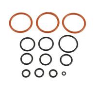 Air Suspension Valve Block O-Ring Seal Kit Compatible with LR3 LR4 Range Rover Sport Full Size 2005-2016 - Front Rear Repair Set - Replaces LR023964 RVH000046