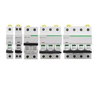 Air Switch Miniature Circuit Breaker iC65N 1/2/3/4P Household 1/2/3/4/6/10/16/20/25/32/40/50/60/63a Air Switch AC C/D(3P,32A)