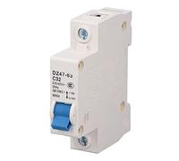 Air switches 1P Circuit Breaker DIN Rail Mount Miniature Circuit Breaker Leakage Protection Breaker 230V 400V 32A