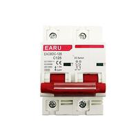 Air switches 1pc DC 1000V Solar Mini Circuit Breaker Overload Protection Protector Switch 80A 100A 125A 2P DC1000V MCB PV Photovoltaic System (Color : 100a, Size : DC 2P)