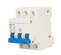 Air switches 3P Circuit Breaker DIN Rail Mount 25A 400V Mini Circuit Breaker Overload Protection Breaker
