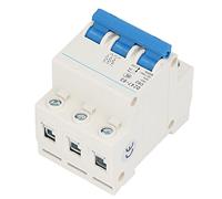 Air switches 3P Miniature Circuit Breaker, Bistable Locking Clips Protective 400V DIN Rail Mount Circuit Breaker for Residential Buildings