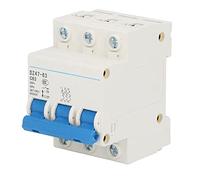Air switches 3P Universal Miniature Circuit Breaker DIN Rail Mount Low Voltage Air Switch 400V 63A for Office Lighting