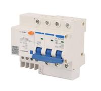 Air switches 400V Circuit Breaker, Air Type 0.1S Leakage Action Time AC Rated Voltage Current Circuit Breaker for Engineering Construction for Industrial