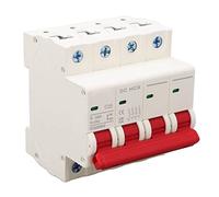 Air switches 4P Miniature Circuit Breaker DC 1000V 20A DIN Rail Mounting DC Disconnect Switch with Tripping Function