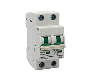 Air switches 50PCS 2P in 40A / 6KA DC440V/ DC550V MCB Solar Photovoltaic Solar Dc Switch Dc Controller DC Circuit Breaker