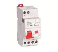 Air switches CDB9PLE Phase Line + Neutral Line Leakage Protection Circuit Breaker A-Type N-Type 1P+N 6A-40A 1Pcs (Color : A-40a, Size : 1P N)