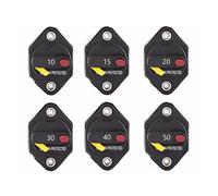Air switches Circuit Breaker 10A 15A 20A 30A 40A 50A IP67 Waterproof Circuit Breaker Blow Reset Fuse Switch for Car Audio Marine (Size : 30A)