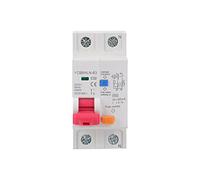 Air switches Circuit Breaker 23 0V 50/60 Hz 3 0 mA Residual Switch with overcurrent and Leakage Protection from 06/10/20/25/32/40 a (Color : 10a, Size : 1P N)