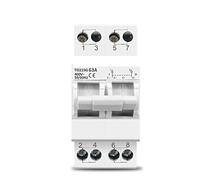 Air switches Circuit Breaker 2p 63a MTS Dual Power Manual Transfer Isolation Switch Interlock Circuit Breaker