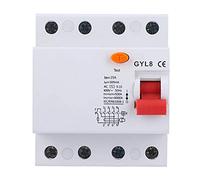 Air switches Circuit Breaker Automatic Smart Protection Switch 4P AC400V 25A 40A 63A Electrical Leaking Protection Circuit Breaker (Size : 40A)