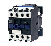 Air switches Circuit Breaker CJX2-2510.Permanent Electromagnetic Switch 3 Phase 3 Pole Silver 24-380V 50/60Hz DIN Rail Relay AC.Protect (Color : 110v)