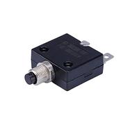 Air switches Circuit Breaker Mini Circuit Breaker 5A 10A 15A 20A 30A 35A 40A 50A125VAC 2Pins Bakelite Manual Current Thermal Overload Protector Reset Switch (Color : 15a, Size : Black Button)