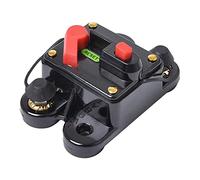 Air switches Circuit Breaker Reset Fuse Holder, 50 Amp Waterproof Circuit Breaker for Car Marine Stereo Switch Audio Inverter System Protector