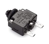 Air switches Circuit Breaker Series 5A 6A 7A 8A 9A 10A 12A 15A 20A 25A 28A Mini Circuit Breaker Manual Reset Overload Protector Switch (Color : 20a, Size : With cap)