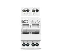 Air switches Circuit Breaker To219g 2p 63a Dual Power Manual Transfer Isolation Switch Interlock Circuit Breaker
