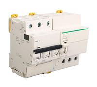 Air switches Current Circuit Breaker, Safe AC 400V PA66 Shell Leakage Protection Air Switch for Power Distribution Pushbutton Switches (Color : 25a)