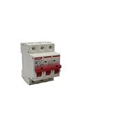Air switches DC 1000V 3P Solar Mini Circuit Breaker Overload Protection Switch 6A 16A 20A 25A 32A 50A 63A 80A 100A 125A Photovoltaic PV MCB (Color : 16a, Size : DC 3P)