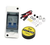 Air switches Disconnect Switch, DC1000V Practical Mini Circuit Breaker Simple to Install 32A with Distribution Box for RV