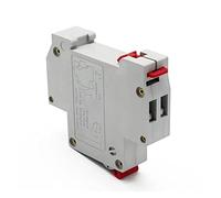 Air switches DZ30-32 DPN 1P+N Mini Circuit Breaker MCB 6A 10A 16A 20A 25A 32A Din Rail Mounting Cutout Miniature Household Air Switch OEM DIY (Size : 6A)