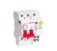 Air switches DZ47sLE Residual Current Earth Leakage Circuit Breaker 2P 10A 16A 20A 25A 32A 63A C Type RCBO 1Pcs (Color : 10a, Size : 2P)