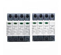 Air switches GSP9 12.5KA T1+T2 SPD 4P 3P+N Surge Protector 275VAC 7/12.5KA House Lightning Surge Arrester Device 1Pcs (Size : 4P 12.5KA 275VAC)