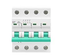 Air switches GYH8 Rail 4 Pole Isolating Switch 400V Main Switch 63A 100A 125A Isolator Breaker 1Pcs (Color : 100a, Size : 4Pole)